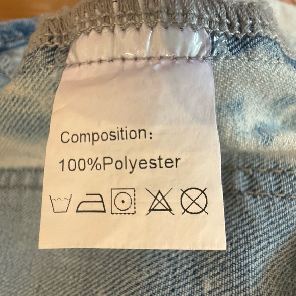 Giovanco Ombre Bleached Denim Blazer Size XL - Picture 9 of 9